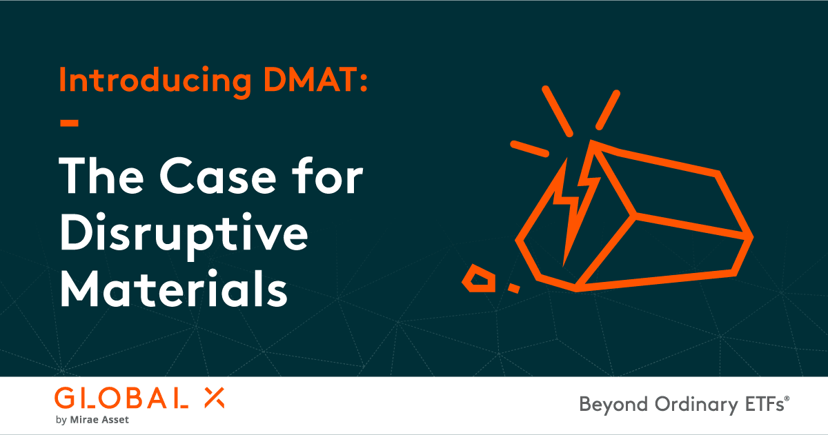 Dbmat Introducing DMAT: The Case for Disruptive Materials