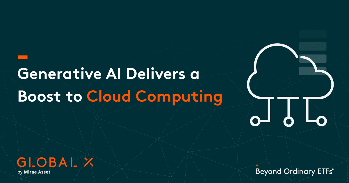 Generative AI Delivers a Boost to Cloud Computing